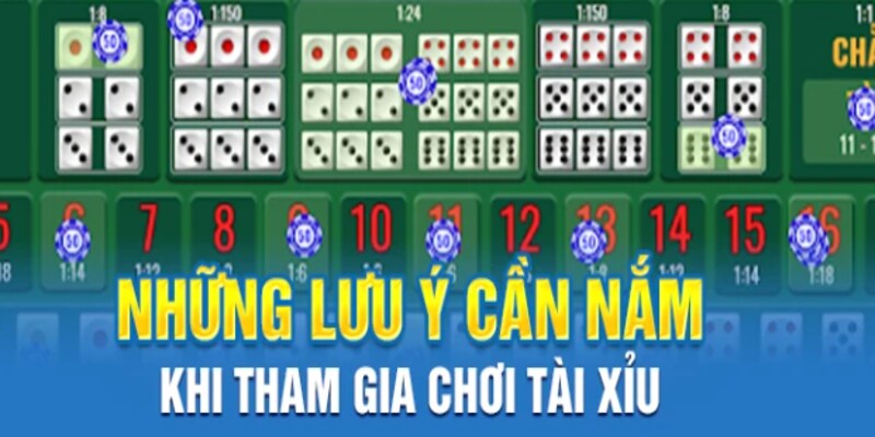 Lưu ý cam đoan mẹo chơi tài xỉu an toàn